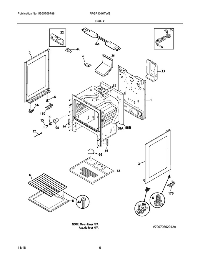 Diagram for FFGF3016TWB
