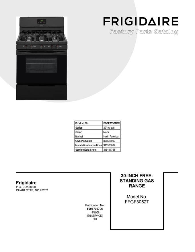 Diagram for FFGF3052TBC
