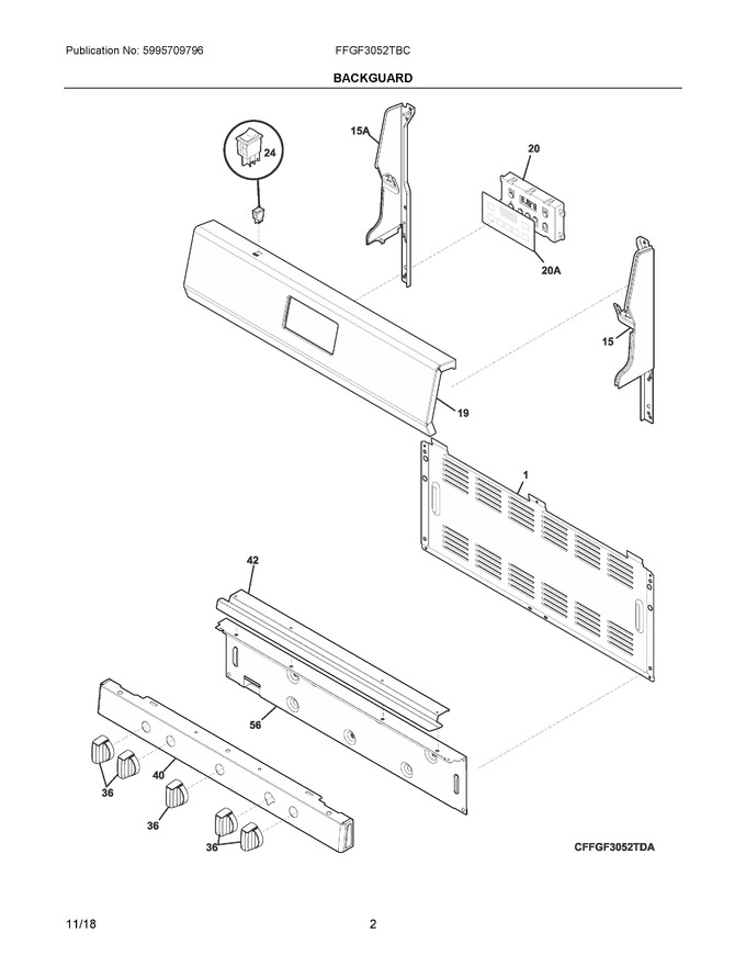 Diagram for FFGF3052TBC