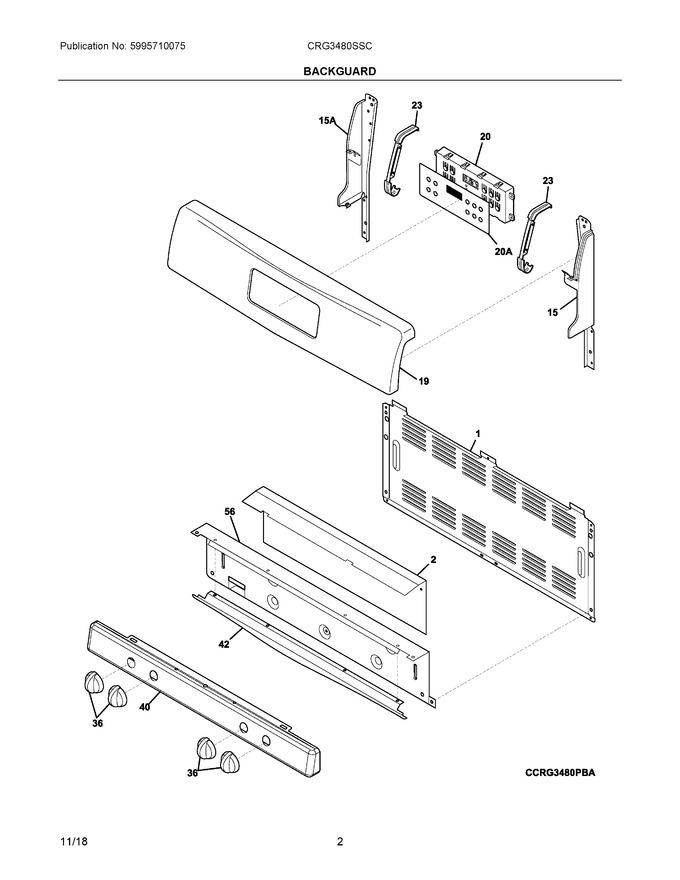 Diagram for CRG3480SSC