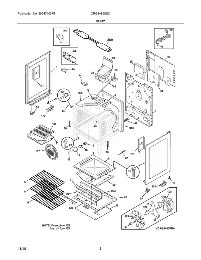 Diagram for CRG3480SSC