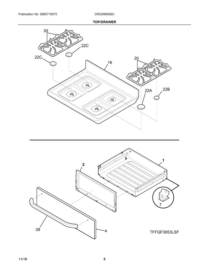Diagram for CRG3480SSC