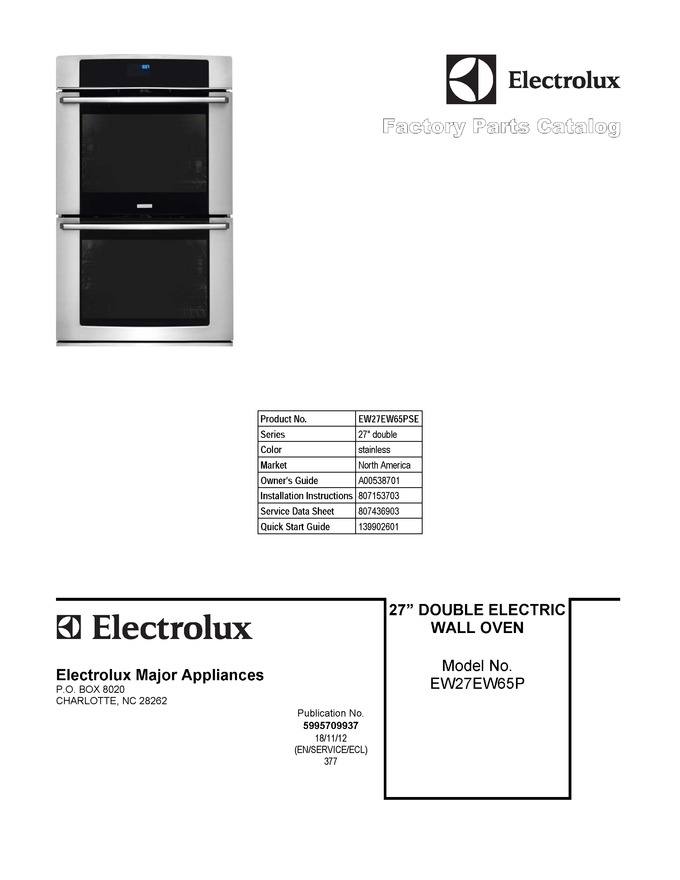 Diagram for EW27EW65PSE