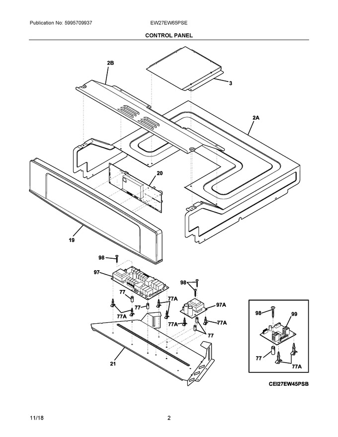 Diagram for EW27EW65PSE
