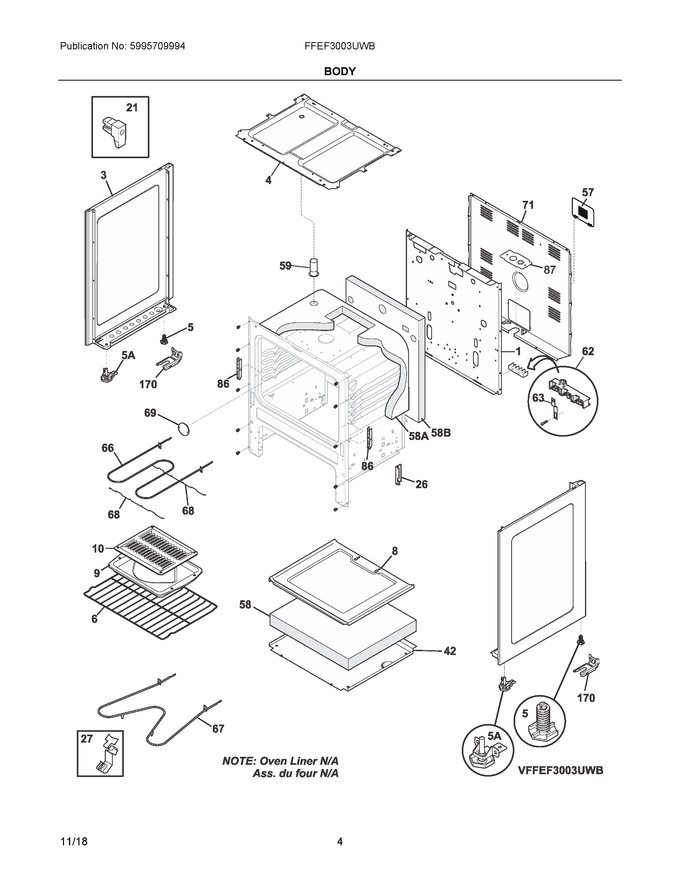 Diagram for FFEF3003UWB
