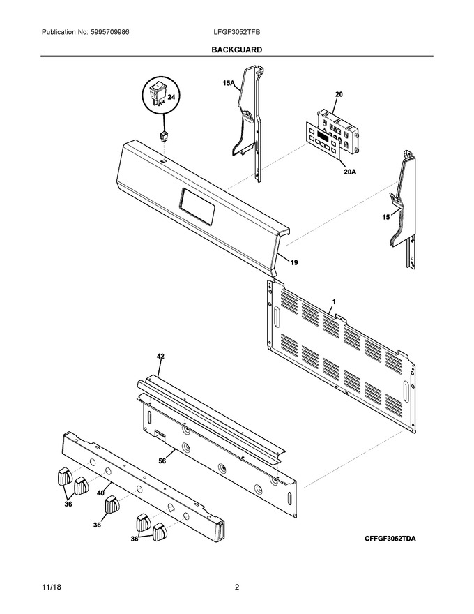 Diagram for LFGF3052TFB