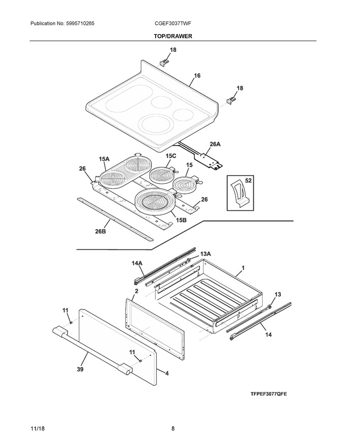 Diagram for CGEF3037TWF