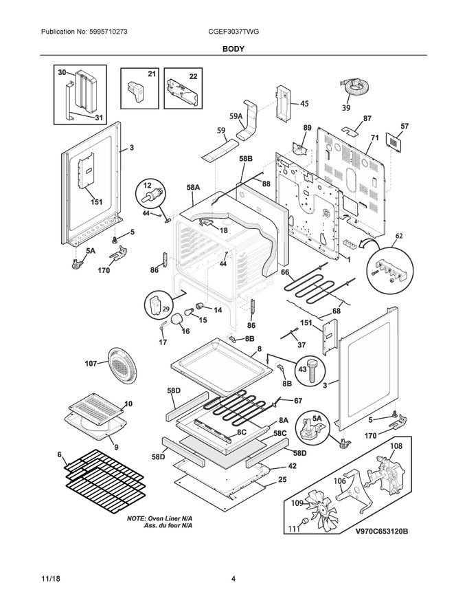 Diagram for CGEF3037TWG