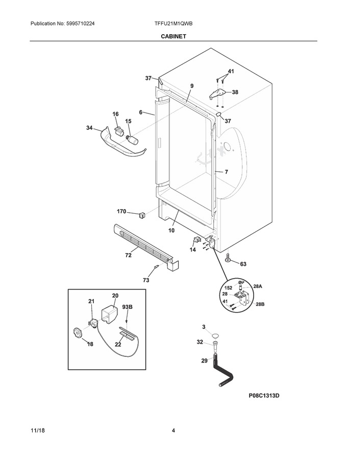 Diagram for TFFU21M1QWB
