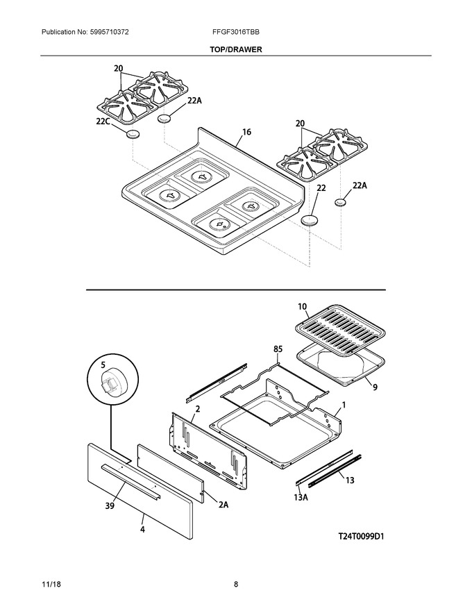 Diagram for FFGF3016TBB