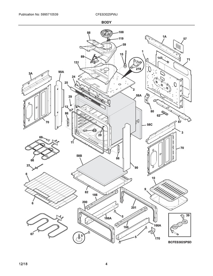 Diagram for CFES3025PWJ