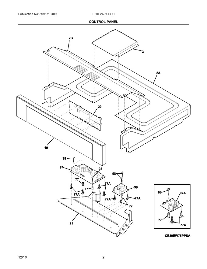 Diagram for E30EW75PPSD