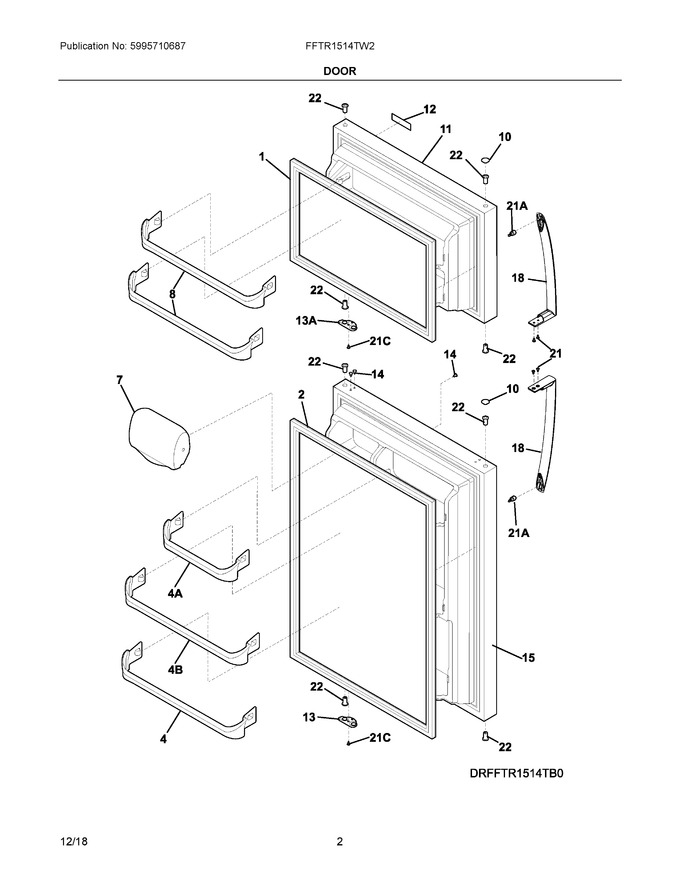 Diagram for FFTR1514TW2