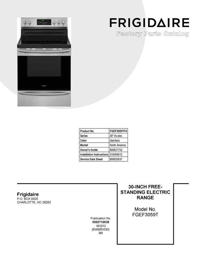 Diagram for FGEF3059TFH