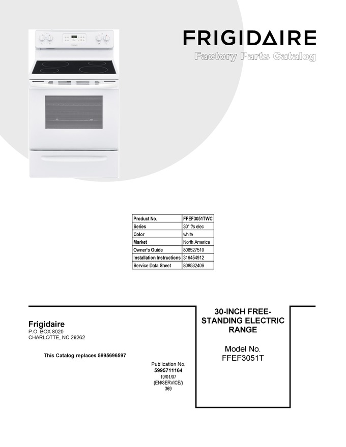 Diagram for FFEF3051TWC