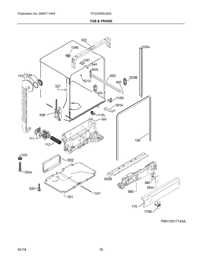 Diagram for FFID2459VS0A
