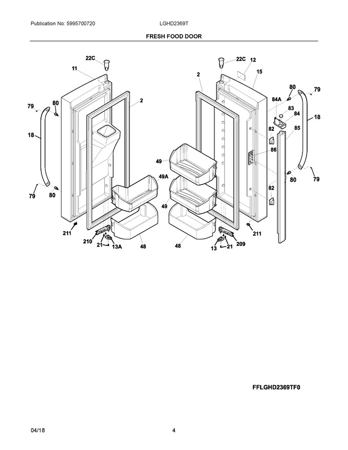 Diagram for LGHD2369TD0