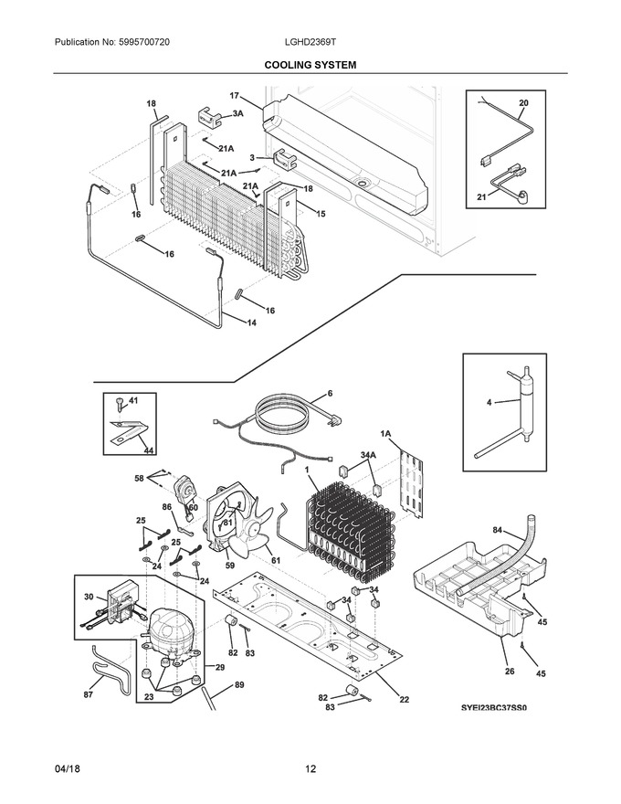 Diagram for LGHD2369TD0