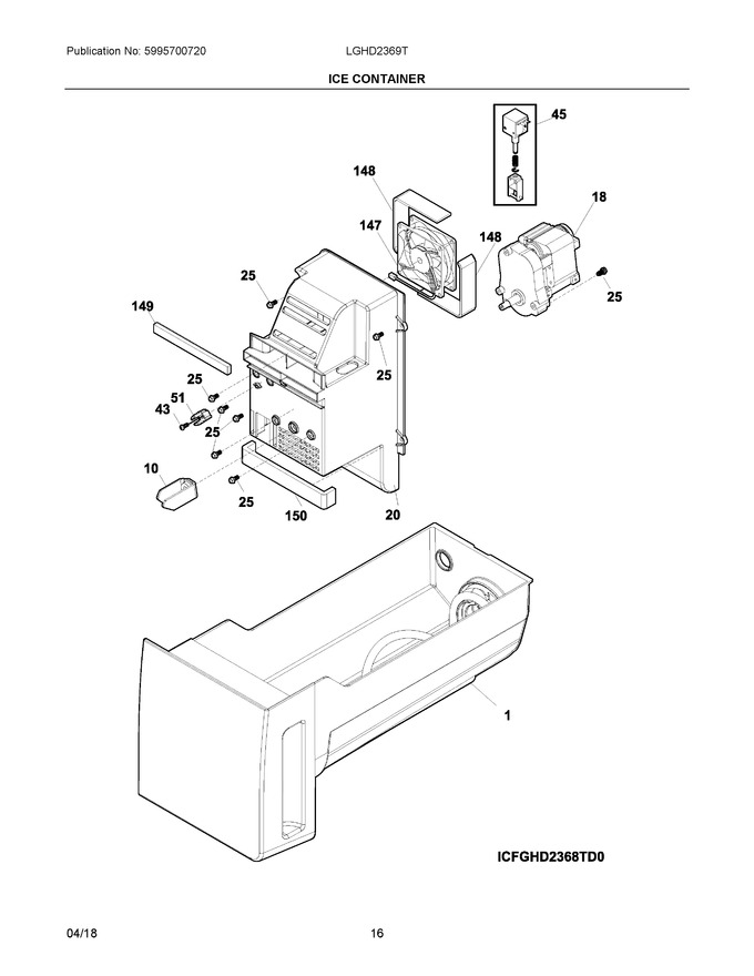Diagram for LGHD2369TD0