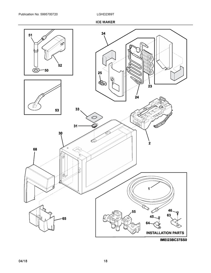 Diagram for LGHD2369TD0