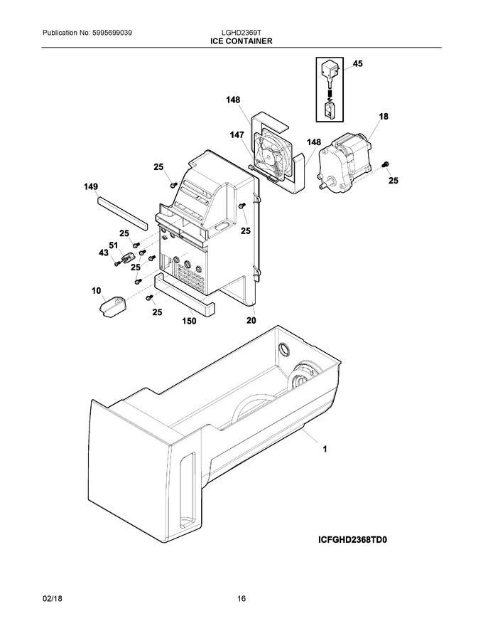 Diagram for LGHD2369TD3