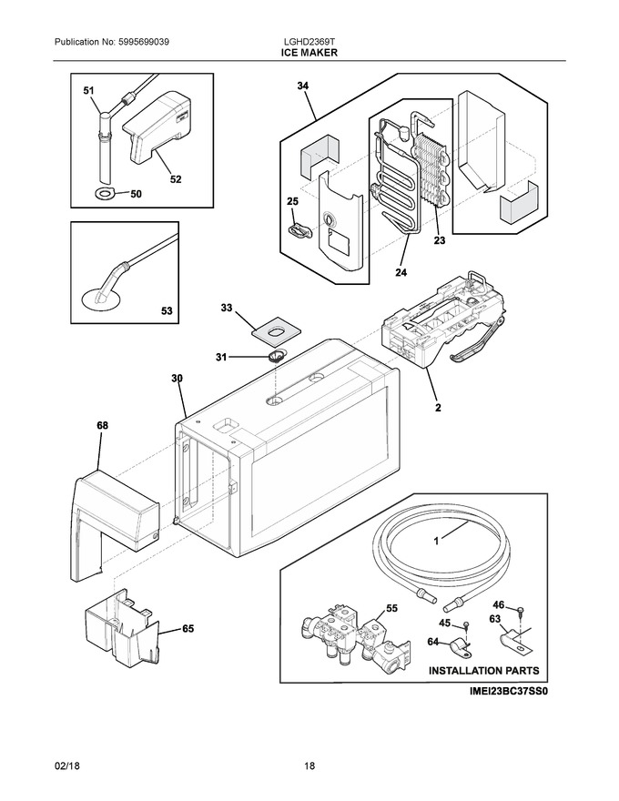 Diagram for LGHD2369TD3