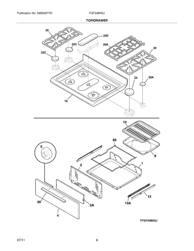 Diagram for FGF348KSJ
