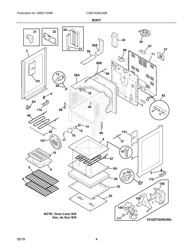 Diagram for CGEF3036UWB
