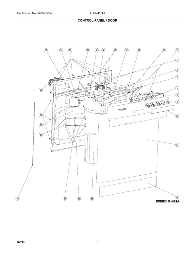 Diagram for FDB2410HIB2A