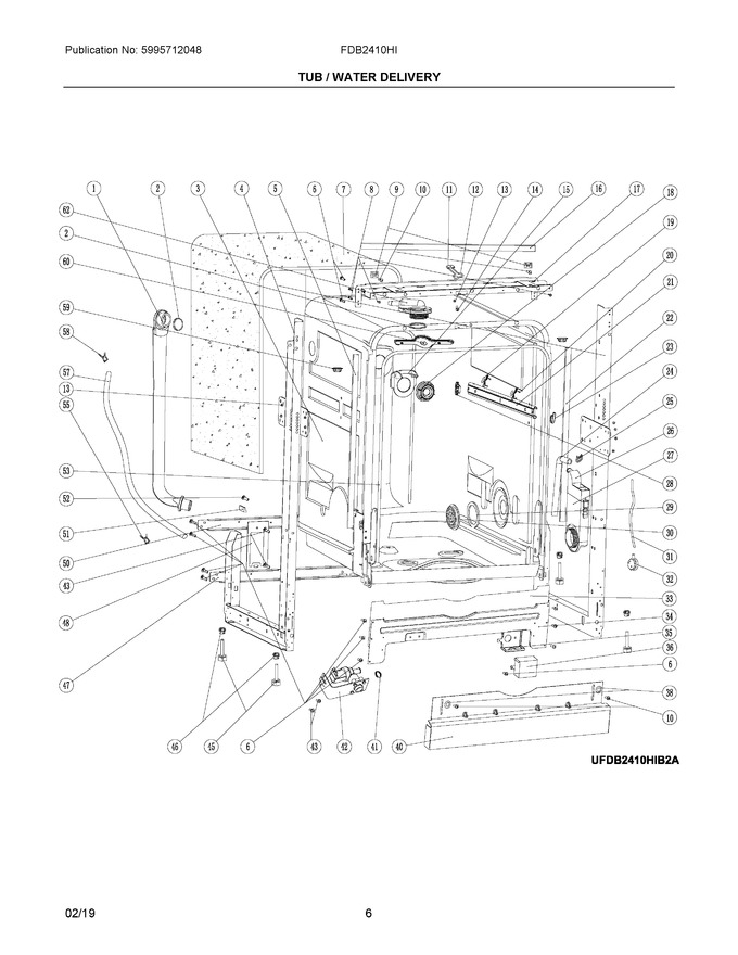 Diagram for FDB2410HIB2A