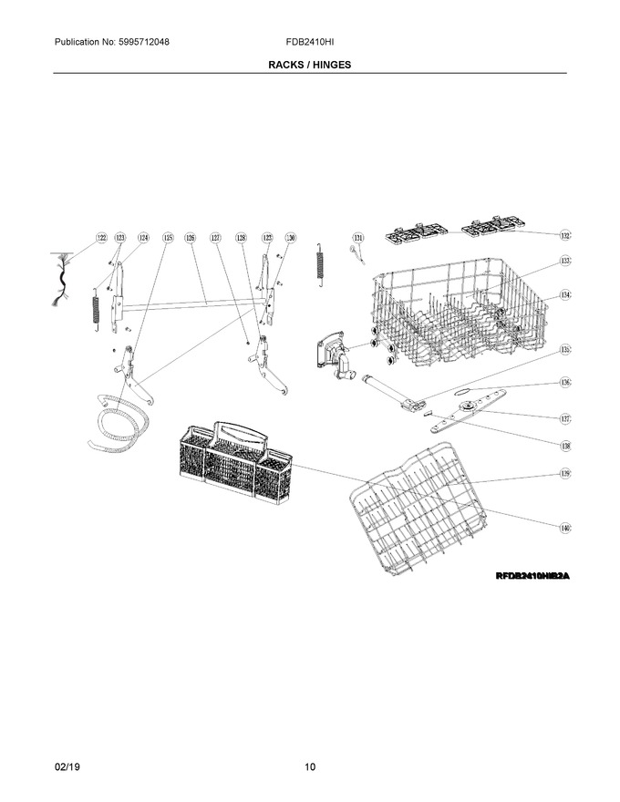 Diagram for FDB2410HIB2A