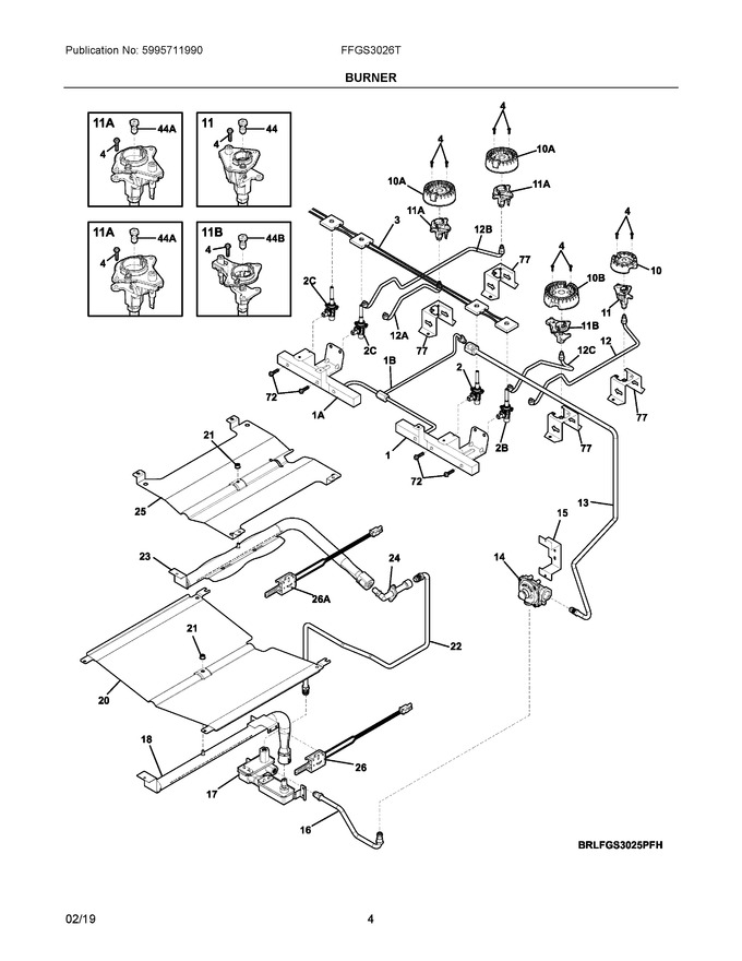 Diagram for FFGS3026TWA