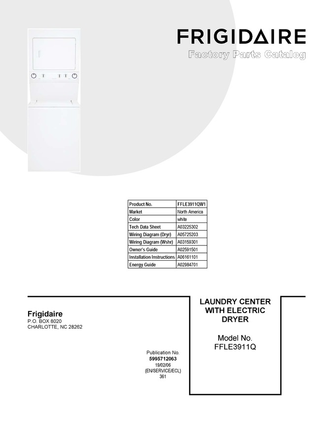 Diagram for FFLE3911QW1