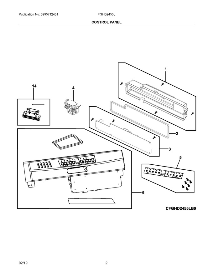 Diagram for FGHD2455LB1A
