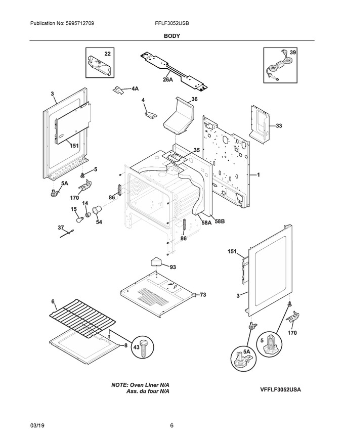 Diagram for FFLF3052USB