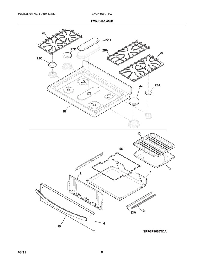 Diagram for LFGF3052TFC