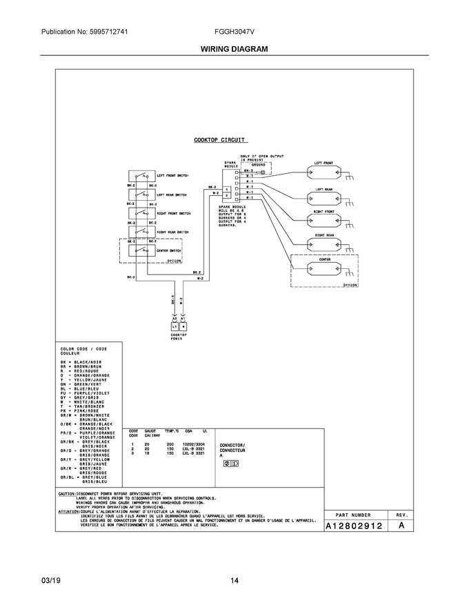 Diagram for FGGH3047VDA