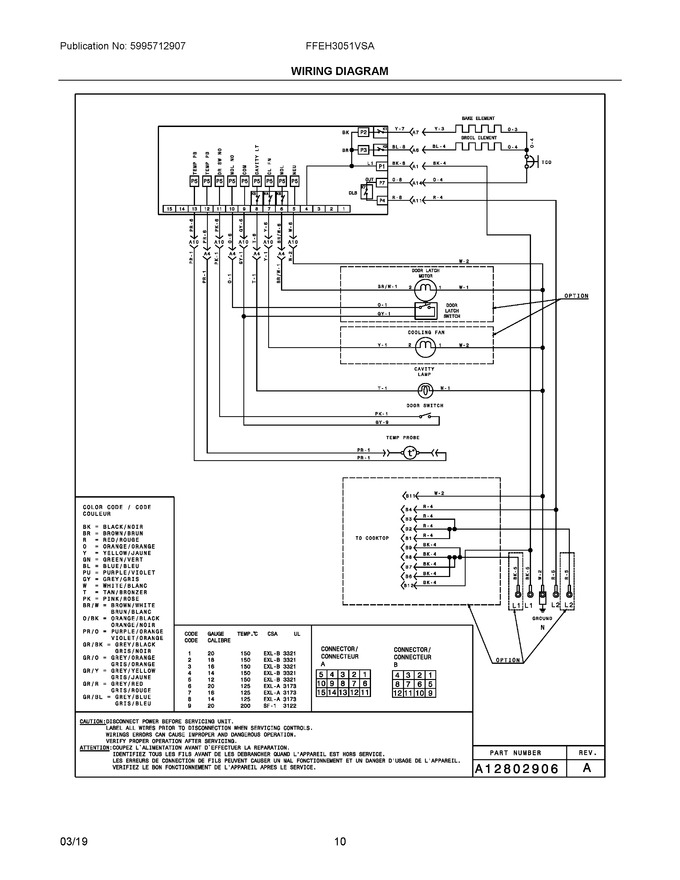 Diagram for FFEH3051VSA