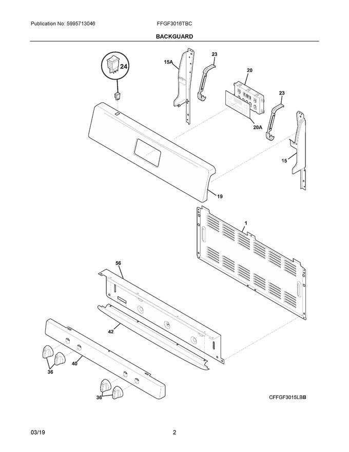 Diagram for FFGF3016TBC