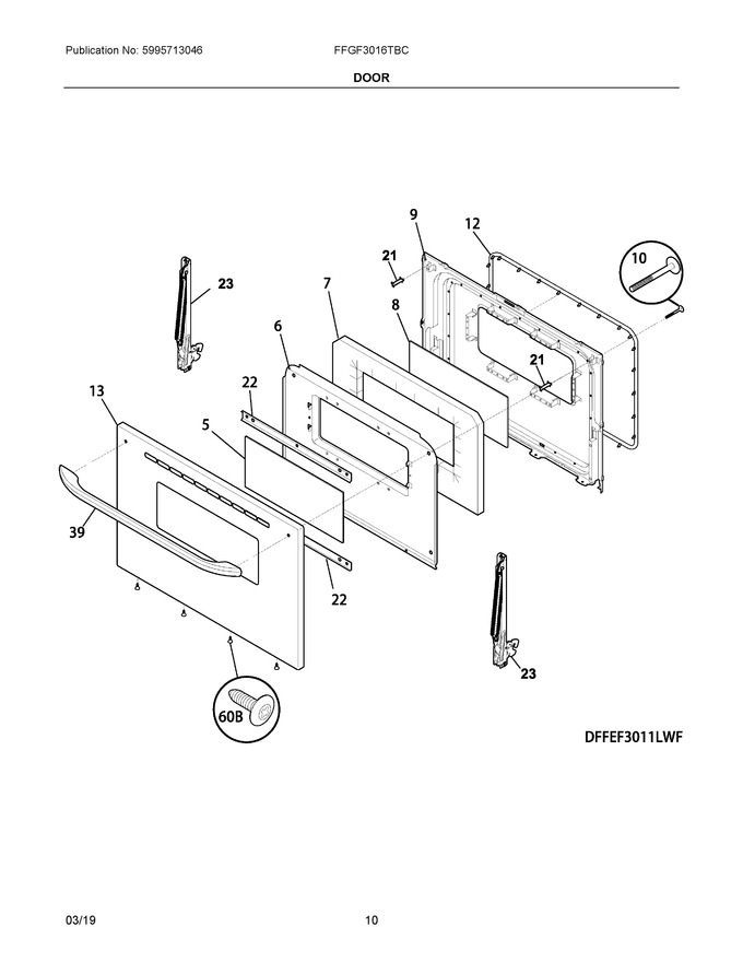 Diagram for FFGF3016TBC