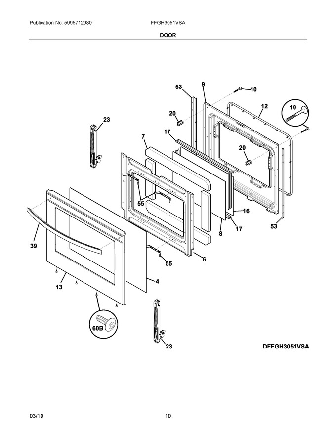 Diagram for FFGH3051VSA