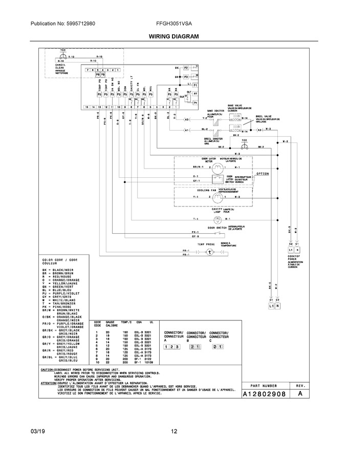 Diagram for FFGH3051VSA