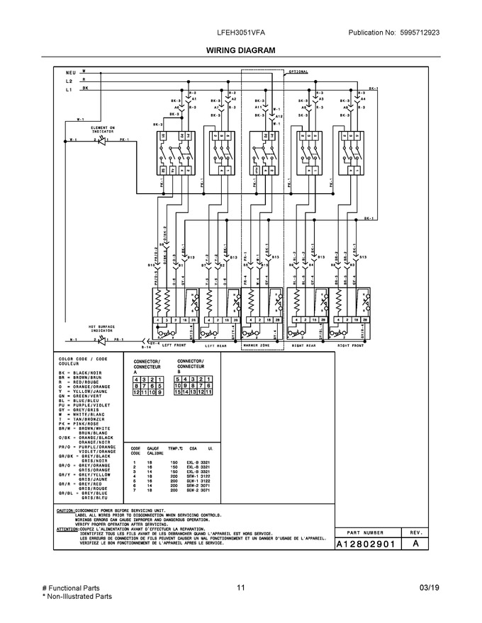 Diagram for LFEH3051VFA