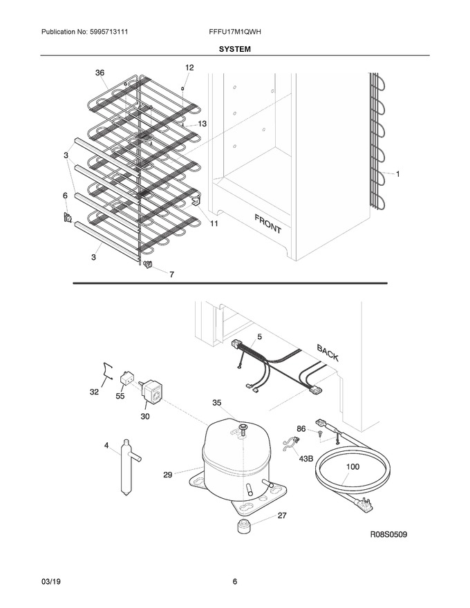 Diagram for FFFU17M1QWH