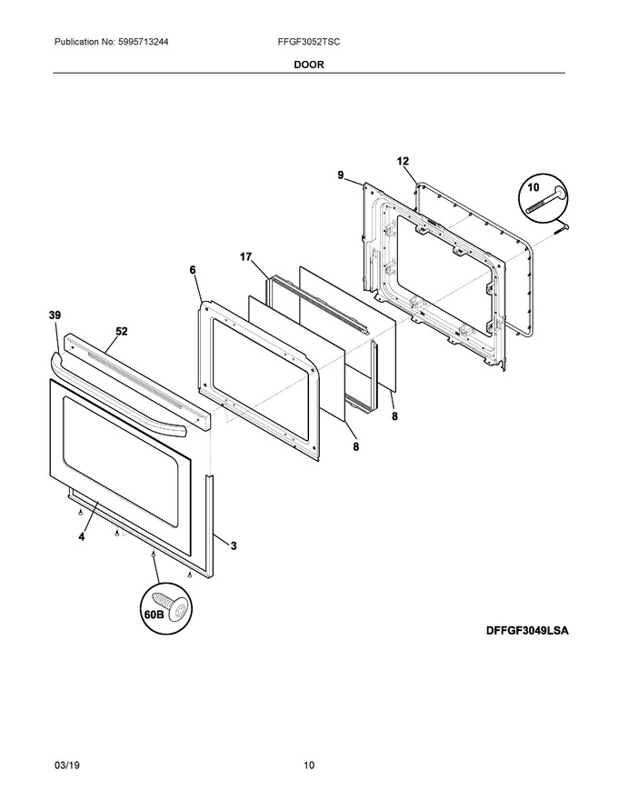 Diagram for FFGF3052TSC