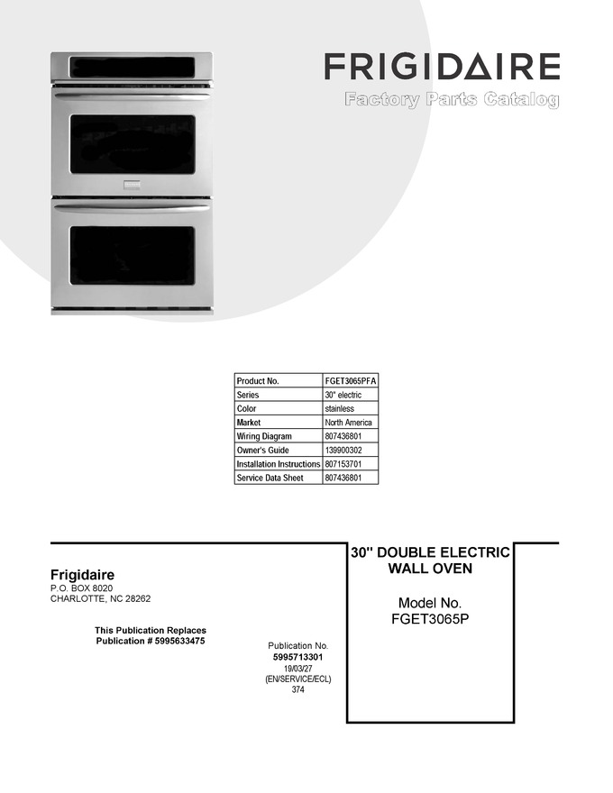 Diagram for FGET3065PFA