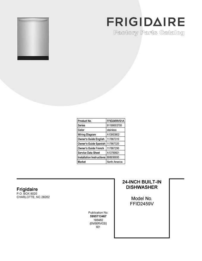 Diagram for FFID2459VS1A