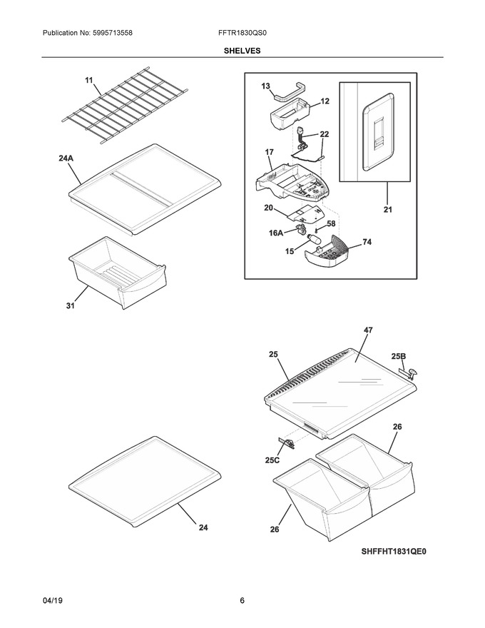 Diagram for FFTR1830QS0