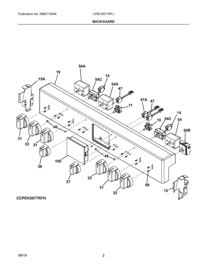 Diagram for CPEH3077RFJ