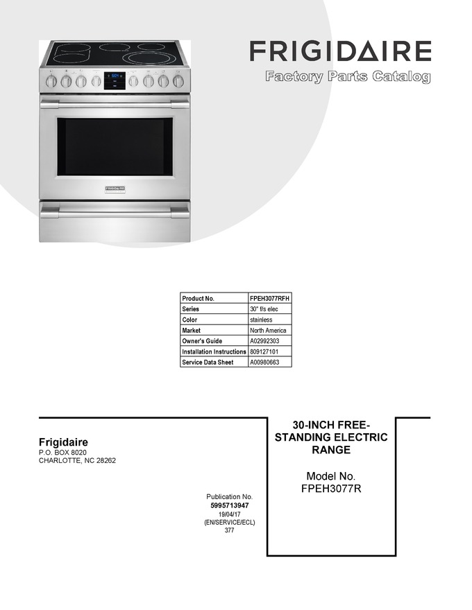Diagram for FPEH3077RFH
